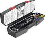 Powerbuilt Disconnect Tool Kit, 18 Piece, Detach Fuel Lines, Air Conditioning, Heater Hose, Filters, and AC Components, Storage Case - 648727