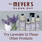 MRS. MEYER'S CLEAN DAY Dryer Sheets, Fabric Softener, Reduces Static, Infused with Essential Oils, Lavender, 80 Count