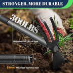 Multi-Purpose Garden Hoe Tool – Heavy Duty Adjustable (16"-45") with Ergonomic Handle, Anti-Rust Coated Steel, for Weeding, Digging, Cultivating – Lawn, Farm, Outdoor Use