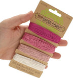 The Beadsmith 100% Hemp Cord – Ruby Colors – 1mm, 30 Foot Spool, 20LB Test Strength – Twine for Jewelry Making, Macrame, Paper Crafts, Gardening, Scrapbooking, Home Décor, DIY String Art & More