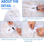 Berlune 30 Pack 24 x 36 Inches Large Mesh Bags for Laundry, Wash bags, Sturdy Mesh Material Closed with Drawstring, Factory, University, Dormitory, Travel and Apartment Dweller (White, Black, Gray)