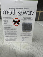 Richards Homewares Moth Away Sachets – 24-Pack Natural Herbal Moth Repellent, Non-Toxic & Chemical-Free, Fresh Scent for Drawers, Closets & Storage Bins – Made in USA