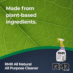 RMR All Natural All-Purpose Cleaner - Non-Toxic, Rinse-Free Multipurpose Cleaning Supplies, Biodegradable, Modern Botanical Scent, 32-Ounce Spray, 2 Pack