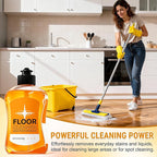 Household Hardwood Floor Cleaner, Acid Free Floor Solution for Mopping Wood Tile Laminate, Marble, Porcelain Shower Bathroom, Pet-friendly
