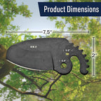Anvil Lopper Replacement Blade - Large Coated Alloy Steel Blade for Double Ratcheting Anvil Loppers for Tree Trimming Heavy Duty Pruners - Gardening Tools by Kings County Tools