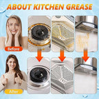 FIELL Heavy-Duty Kitchen Degreaser Foam Cleaner, Clean Kitchens Up Kitchen Oil Stains, Heavy Oil Stain Cleaner Kitchens, Degreaser Clean Heavy Duty, Multi Functiona Foam Cleaning Spray (3PC)