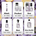Poo-Pourri Before-You-Go Toilet Spray, Lavender Vanilla, 2 Fl Oz, Up to 100 Uses, Bathroom Odor Deodorizer with Essential Oils for Home or Work, Travel Essentials, TSA Approved Size