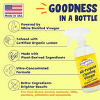 Originally Yellow Lemon Vinegar All Purpose Cleaning Spray | Distilled Cleaning Vinegar | Plant-Derived All Purpose Cleaner | Living Room, Bathroom, & Kitchen | 3 Pack