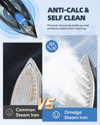 Home Steam Iron Bundle Set, Efficient Ironing, Easy to Carry, Suitable for All Kind of Garments