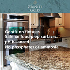 Granite Gold All-Surface Cleaner Spray, Household Cleaning For Stainless Steel, Glass, Quartz, Marble Surfaces, 24 Fl Oz, 1 Count