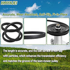 754-0434 954-0434 Drive Belt for MTD Cub Cadet RT60 RT65 RTS50 RT65E RT65ES RT65H FT24 Garden Tillers Lawn Mowers, 2009 and Newer, Replaces 754 0434 954 0434