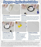 Fiberglass Repair Kit, Bathtub Repair Kit for Tile, Acrylic, Ceramic, Enamel, Kitchen Bathroom Fix Chips Cracks Scratches Rust Holes on Porcelain Sink, Tub, Toilet, Shower Tray, Granite, Marble, Deck