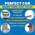 Uncle Todd's HVAC Drain Line Cleaner – 16oz / 8 Months Supply Bleach-Free, Fast-Acting, Long-Lasting AC Drain Line Solution for Tough Clogs & Buildup