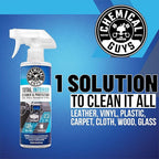 Chemical Guys Total Interior Cleaner and Protectant - Cleans and Protects Leather, Vinyl, Plastic, Rubber, Glass, and Fabric with Streak-Free Finish, Safe for Cars, Trucks, SUVs, and More - 32 oz