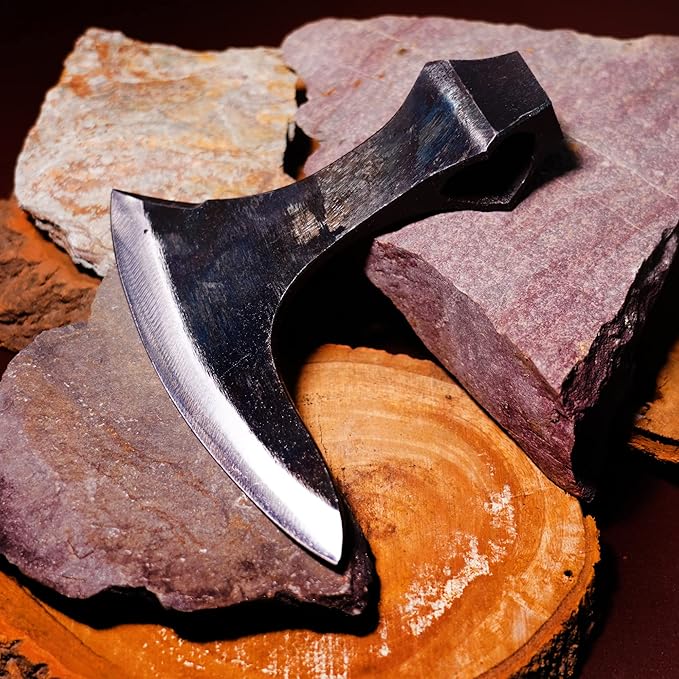 Hand Forged Viking Axe Head Beard Head high Carbon Steel