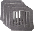 Original Cleaning Cloth, Window Cleaning Rags W9 Window Cleaning Robot, Include 4 Pieces in One Box