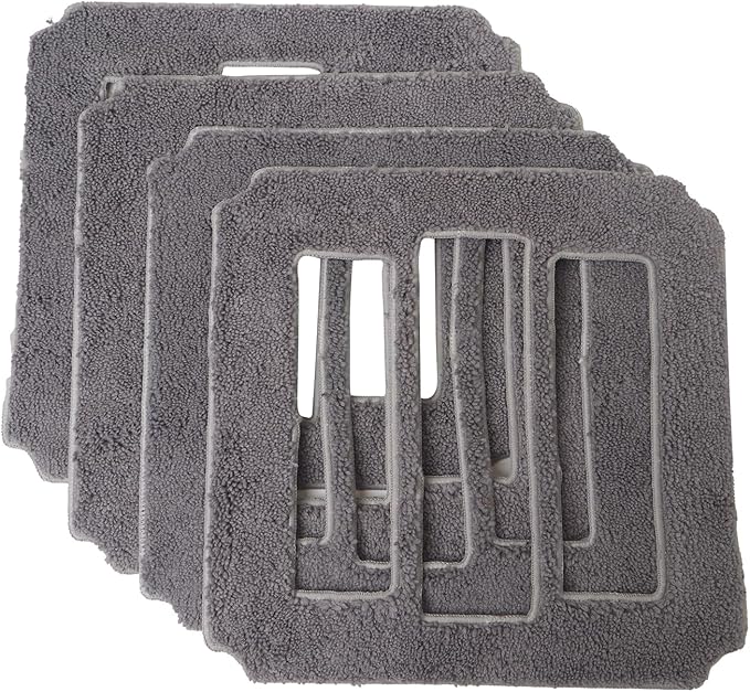 Original Cleaning Cloth, Window Cleaning Rags W9 Window Cleaning Robot, Include 4 Pieces in One Box