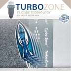 Bartnelli Smart Hanger Tabletop Ironing Board | Designed and Made in Europe with New Patent EZ Glide Technolgy, & Park Zone, European Quality and Innovation (Size-34x12)