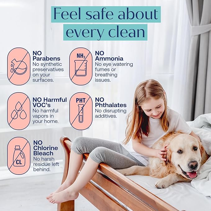 Fab Tab Hard Floor Cleaner Tablets - Pre-Measured Dissolvable Tablets for Hardwood, Tile and Vinyl Floors. Enzyme-Based Formula, Boutique Hotel Scent, Streak-Free Results