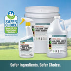 CLR PRO Calcium, Lime & Rust Remover - Quickly Removes Calcium and Lime Deposits, Stubborn Rust Stains, and Household Hard Water Deposits - 42 Ounce Bottle (Pack of 4)