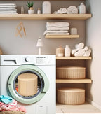 2 Pack Bra Laundry Bags for Washing Machine, Delicate Underwear Wash Bags with Anti-Deformation Structure & Fixed Friction Plates (beige)