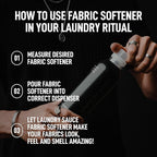 Laundry Sauce - 02 Sets of Luxury Scented Laundry Fabric Softener Bundle (Australian Sandalwood and French Saffron), Premium Laundry Fabric Softener with High-End, Sophisticated Fragrances