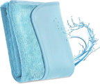 JOYMOOP Microfiber Towels for Cars, 35.4" x 23.6" Car Drying Towel, Blue Reusable Car Towel, Quick Drying Car Microfiber Cleaning Cloth for RVs, SUVs, Trucks