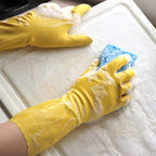 Playtex HandSaver Reuseable Rubber Cleaning Gloves (Small, 3 Pairs), Everyday Protection Reusable Household Gloves. (Pack of 3)