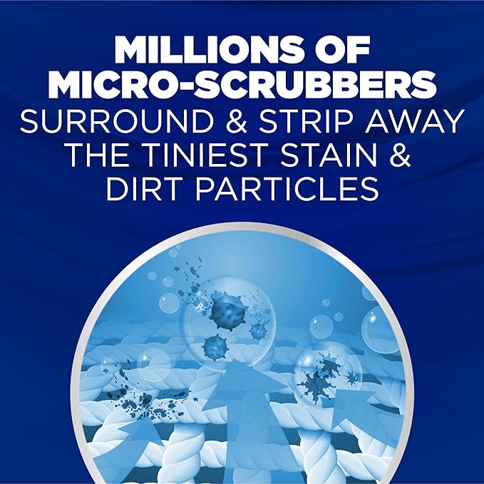ARM & HAMMER™ Deep Clean Stain Formula Laundry Detergent Power Paks, Laundry Stain Remover, Sparkling Clean Scent, 44 Count, 44 Loads