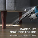 Cordless Vacuum Cleaner for Makita 18V LXT Battery, Handheld Vacuum Cleaner for Home Car Hardwood Floor Carpet, Portable Shop Vacuum with Washable HEPA Filter(Tool Only)