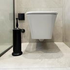 Matte BlackToilet Bowl Brush with Holder, Durable Bathroom Cleaning Tool, Modern Design for Easy Toilet Maintenance, Bathroom Cleaner Brush for Efficient Cleaning and Hygiene