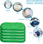 Kitchen Dish Sponge Scrubber Non Scratch, Dishcloth No Odor Reusable Washable Multipurpose Scrub Pads Sponges Heavy Duty for Dawn Dish Soap Cleaning of Sink Pans