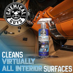Chemical Guys Total Interior Cleaner and Protectant - Safe for Cars, Trucks, SUVs, Jeeps, Motorcycles, RVs, and More, 16 fl oz (2-Pack)
