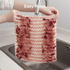 JOYMOOP 12 Pack Microfiber Cleaning Cloth, Larger Kitchen Towels, Dish Rags for Dish Drying Washing, Absorbent Streak Free Lint Free Rags for Cleaning - 11.81" x 15.75"