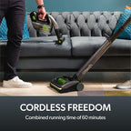 Gtech AirRam MK2 and Multi MK2 Cordless Vacuum Cleaner Bundle - Includes The AirRam 2 Upright and The Multi Portable Handheld - Rechargeable 22V Lithium Ion Battery - Perfect for Stubborn Pet Hair