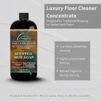 Lapew Volcanic Glow Scented Mop Soap - Luxury Floor Cleaner Concentrate for Mopping Tile, Laminate, Vinyl & Hardwood | Streak-Free, Low-Foam | 36 oz