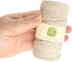 The Beadsmith 100% Hemp Cord – Natural Color – 1.5mm, 262 Foot Spool, 36LB Test Strength – Twine for Jewelry Making, Macrame, Paper Crafts, Gardening, Scrapbooking, Home Décor, DIY String Art & More