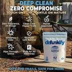 Laundry Detergent Powder, 92 Load. Unscented Laundry Soap Powder Detergent for Sensitive Skin. ProvenSafe™ Laundry Stripper Washing Soda w/Odor & Stain Remover for Activewear & All Fabrics