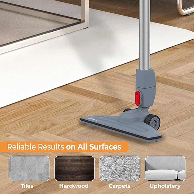Koblenz Atlas Stick Vac 3-in-1 Cyclonic Vacuum Cleaner, HEPA Filtration, 600W Motor, 1 L Dust Cup, Long Corded Stick Vacuum, for All Surfaces, SVK-160