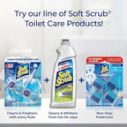 Soft Scrub 4-in-1 Rim Hanger Toilet Bowl Cleaner,Sapphire Waters,(Pack of 12)