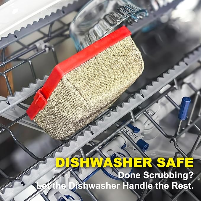 Replacement Brush Head for Steam Cleaning Grill Brush – Bristle-Free Durable Mesh Scrubbing Pad, Tear-Resistant Design, Compatible with EEFINITE BBQ Grill Cleaner