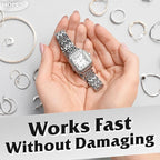 HOPE'S Silver Polish & Cleaner – Protective Tarnish Remover – Odorless – Safe & Gentle – No-Rinse Formula – Fast & Easy – Free of Harsh Chemicals – Will not Scratch – 8 Fl Oz