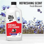 Dirt Devil Pet Portable Spot Cleaner Solution, 32 oz., Fresh Blossom Scent, Upholstery and Carpet Shampoo Solution, Eliminates Pet Messes and Odors, Pair with Dirt Devil Portable Spot Cleaners