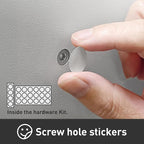 Amazon Basics 7 Cube Organizer Bookcase, Storage Shelves, Book Shelf, Espresso, 9.3"D x 19.5"W x 41.7"H