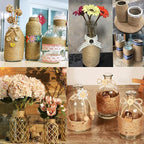 5mm Jute Twine String–164FT Natural Garden Twine for Crafts, Packaging, Cat Scratching Post, Bundling & DIY Projects