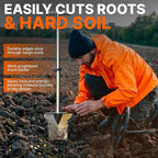 CKG Adjustable Shovel for Metal Detecting with Double Serrated Blade, Stainless Steel 304 Metal Detector Portable Shovel, Metal Detector Accessories,Single