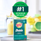 3M Scotch-Brite Dobie All Purpose Pads, 3Count (Pack of 4) Total 12 Pads