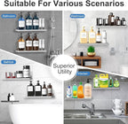 TEAMOLA Quick Drying Stone Shower Caddy, 2 Pack Water Absorbent Diatomite Tray Diatomaceous Earth Kitchen Soap Dish,Hand soap Holder, Water Absorbing Stone Used for Home & Kitchen Storage