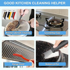 12Pcs Crevice Cleaning Brush Set, Hard Bristle Cleaning Supplies for Kitchen, Bathroom, Teapot, Bottle, Cup, Blender, Corner, Grout, Sink