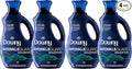 Downy WrinkleGuard Liquid Fabric Softener and Conditioner,Fresh,48 fl oz 48 Loads,(Pack of 4)